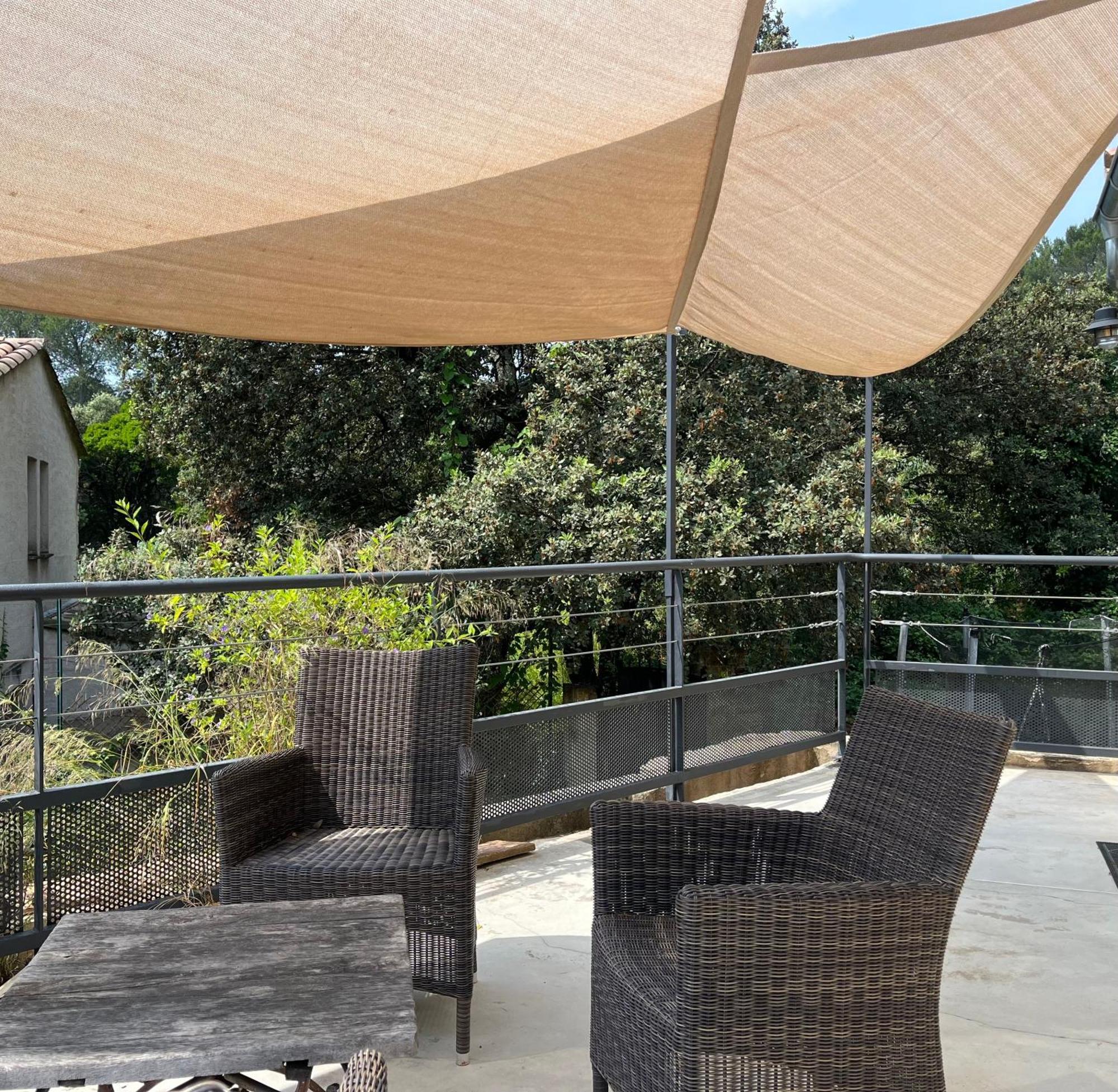 Villa Pierre Blanche Le Calme A 5Mn Du Centre Ville Nîmes Exteriör bild